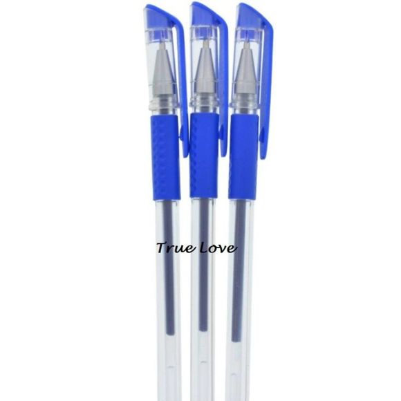 Gel -o Pen -o Comfortable Grip Blue color - Picture 1 of 3